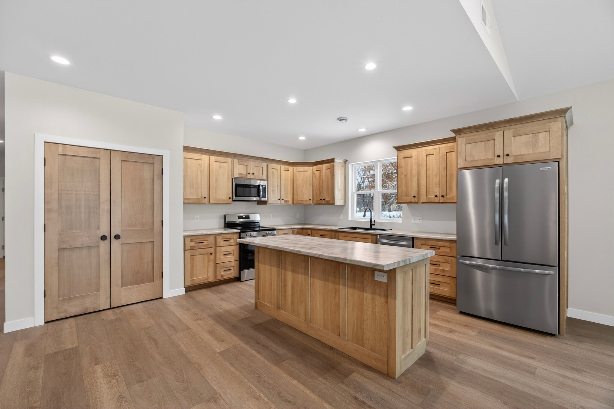 Handcrafted Amish kitchen